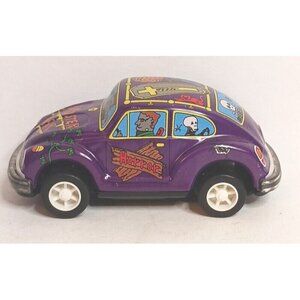 Yonezawa VW Volkswagon Beetle Monster Car Forward Momentum Vintage Litho Japan